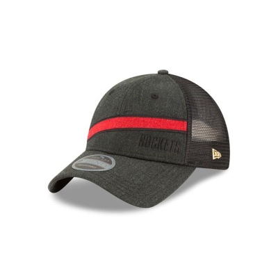 Houston Rockets Gorra | New Era NBA Trucker Scale 9twenty Adjustable Cap Mexico - Negros